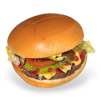 Бургер Спайси в Рент кафе по цене 395 ₽