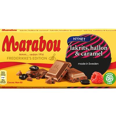 Шоколад Marabou Лакрица, малина и карамель в Кофейня по цене 540 ₽