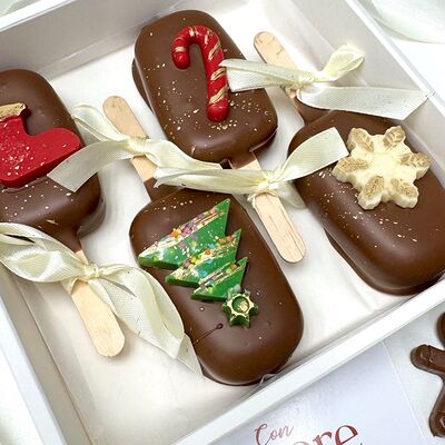 Новогодние чизкейки (4 шт.) №4 в Con Amore по цене 1490 ₽