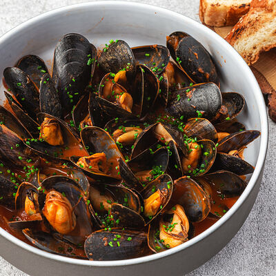 Мидии в итальянском стиле в Склад 22 по цене 890