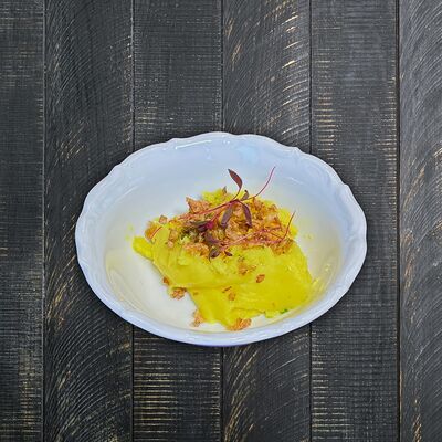 Картофельное пюре с хрустящим луком Яндекс в Снегири на Лагерном по цене 320 ₽