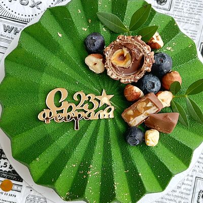 Торт муссовый С 23 февраля в Tortterry по цене 2280