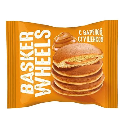 Пирожное бисквитное оладушки с вареной сгущенкой в Золотой лайм по цене 39 ₽