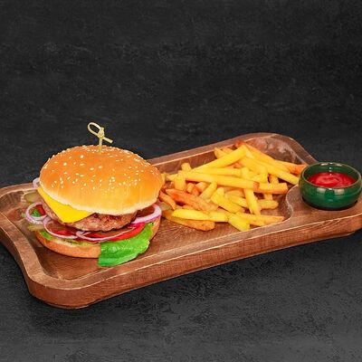 Бургер с говядиной в Чайхана Восток № 1 по цене 990 ₽