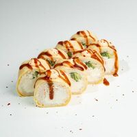 33 Большой тамаго с крабом, сыром и огурцом (8 шт.) в ЁБИСАН