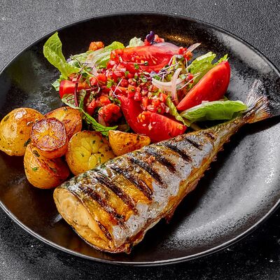 Скумбрия гриль в Британника Север по цене 795 ₽