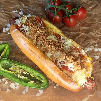 Сырный в Биг Хот-дог по цене 440 ₽