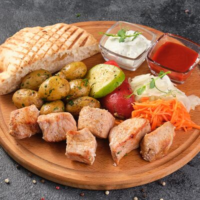 Шашлык из свинины в Grill Market Точно Сочно по цене 650 ₽