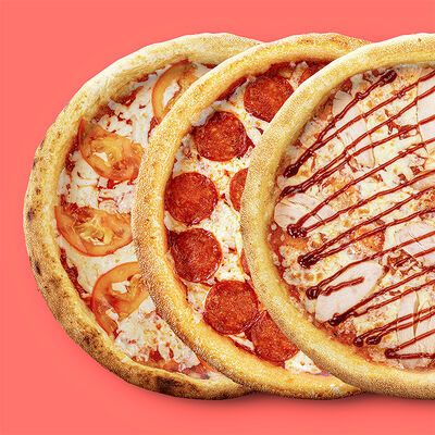 Сет из 3 пицц на выбор в Додома по цене 1740 ₽