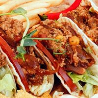 Тако с говядиной в Comida Mexicana Lidbeer Dvor