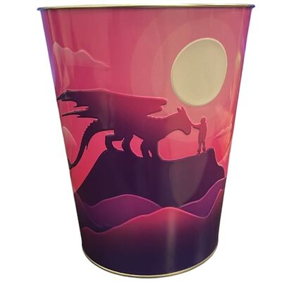 Ведро жестяное для попкорна Как приручить дракона в Кинотеатр Люксор по цене 700 ₽