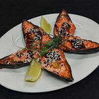 Мидии киви запеченные в Кафе сон у моря