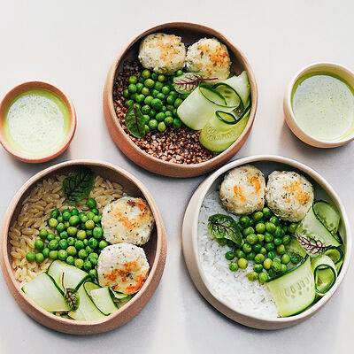 Детский боул с куриными котлетками в Angel Cakes по цене 750 ₽