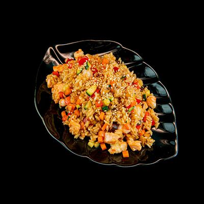 Рис с морепродуктами в Kuma to Sakana по цене 350 ₽