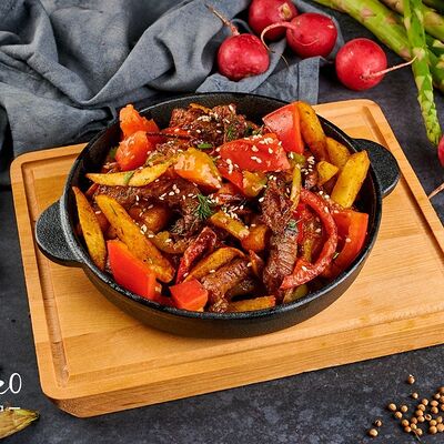 Говядина по-домашнему в Чайхана Фаррух по цене 600 ₽