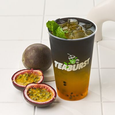 Газировка с маракуйейв Teaburst bubble tea по цене 350 ₽