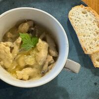 Жюльен с курицей и грибамив Кафе М2