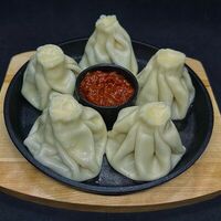 Хинкали с бараниной в Кафе сон у моря