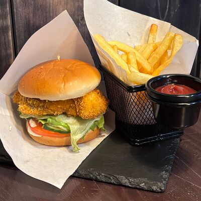 Бургер Куриный в Зеленая фея по цене 500 ₽