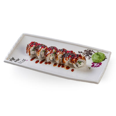 Ролл с угрем и креветками в Чина по цене 990 ₽