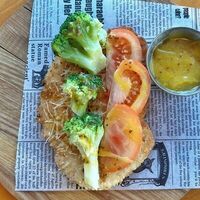 Шницель по-венски в Милано