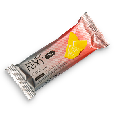 Батончик Rexy slim с коллагеном Ананас-чиа в Кухня на районе по цене 99 ₽