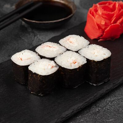Мини-ролл с крабом в SushiHit по цене 130 ₽