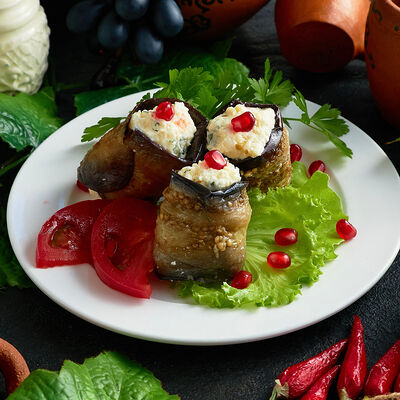 Баклажаны фаршированные в Лагидзе по цене 410 ₽