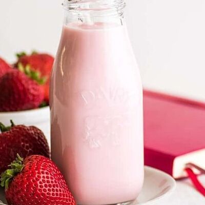 Клубничное молоко в Luffy Coffee & Art по цене 900 ₸