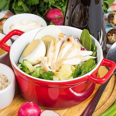 Окрошка с курочкой в Луиджи & Тосё по цене 339