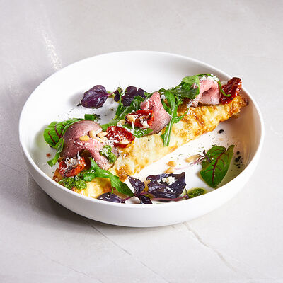 Омлет с ростбифом и сырным муссом в Sugar Mama по цене 640 ₽