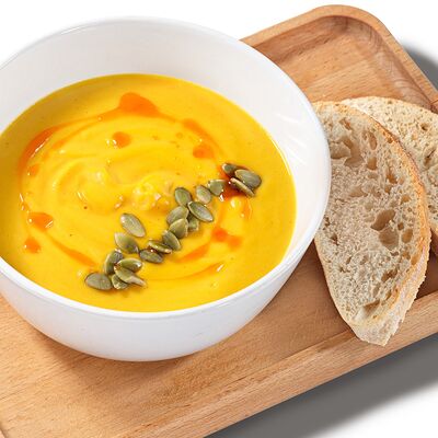 Крем-суп из тыквы в Сгущенка по цене 460 ₽