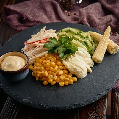 Салат Крабовый в Шашлычный двор по цене 348