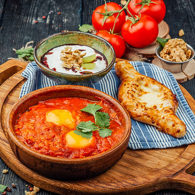 Грузинский завтрак в Маймун по цене 380