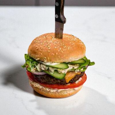 С рубленым бифштексом в Пожарка по цене 855 ₽