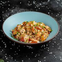 Рис, жаренный с морепродуктами в Oh Мy Crab!