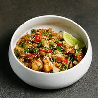 Морепродукты с жареным рисом в Пхипхи