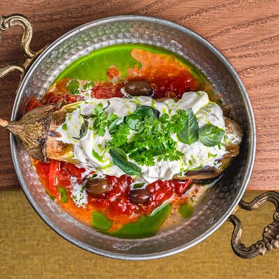 Баклажан со страчателлой в ИВА по цене 1000 ₽