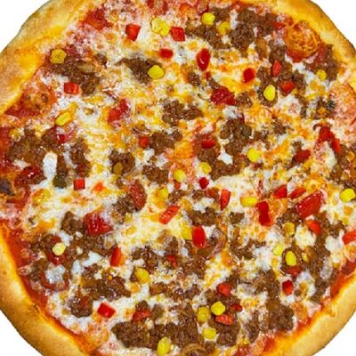 Пицца Мясное Чили в From Халяль Пицца и Снеки по цене 1200 ₽