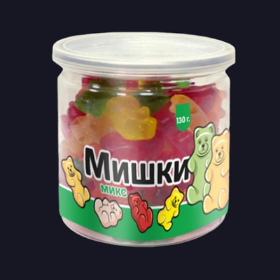 Мармелад жевательный Мишки микс в КАРО по цене 290 ₽