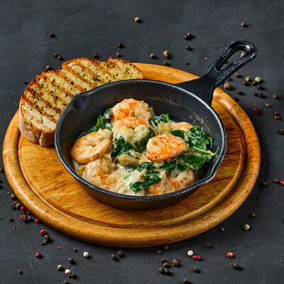 Креветки с артишоками в Mesto Sushi & Grill по цене 850 ₽