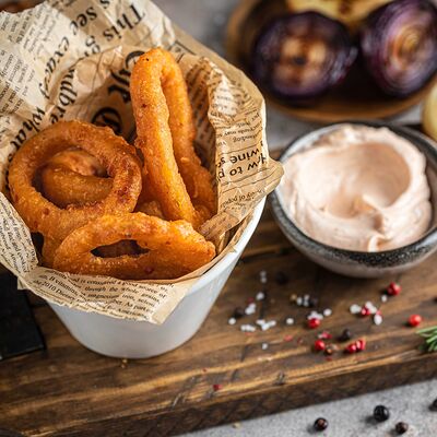 Луковые кольца в Мясоед по цене 450 ₽