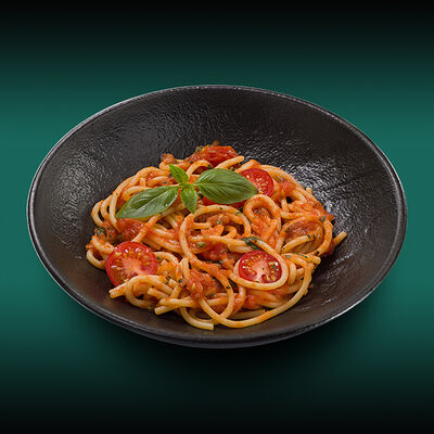 Спагетти с томатами в Нияма по цене 399 ₽