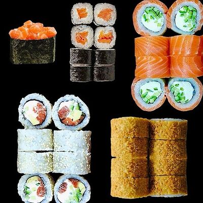 Сет Лосось в Путь ролла по цене 2750 ₽