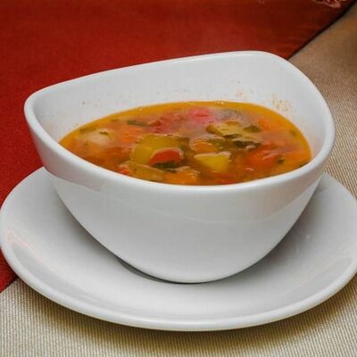 Суп гуляш из говядины в Пепперони по цене 360 ₽