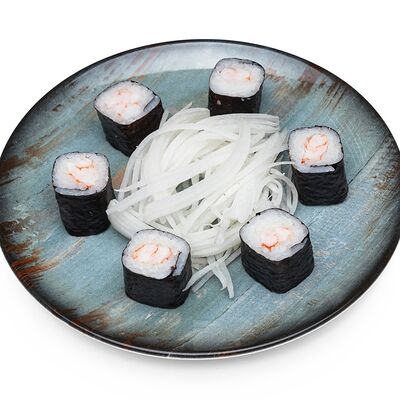 Эби маки в Мега ролл по цене 280 ₽