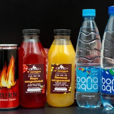 Вода BonAqua газированная в 17 шампуров по цене 155 ₽
