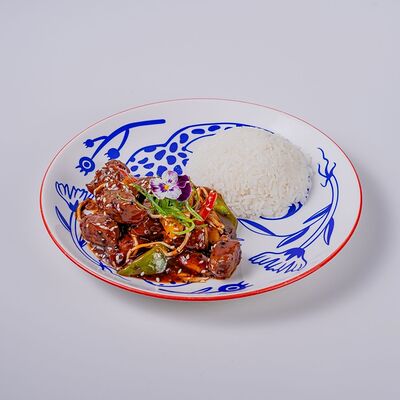 Рис Говядина черный перец в WU SHU по цене 750 ₽