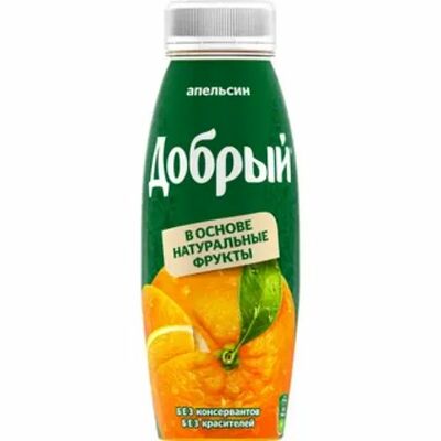 Сок Добрый 300 мл Апельсин в Пиросетия Осетинские пироги по цене 139 ₽