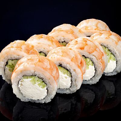 Филадельфия с креветкой в Space sushi по цене 1140 ₽